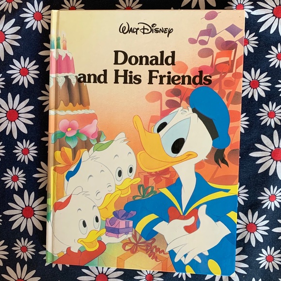 💙 Vintage 1988 Donald Duck Disney Kid’s Book 💙